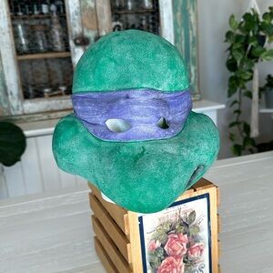 Vtg Teenage Mutant Ninja Turtles, 1989 OG Donatello, Leonardo mirage Studios